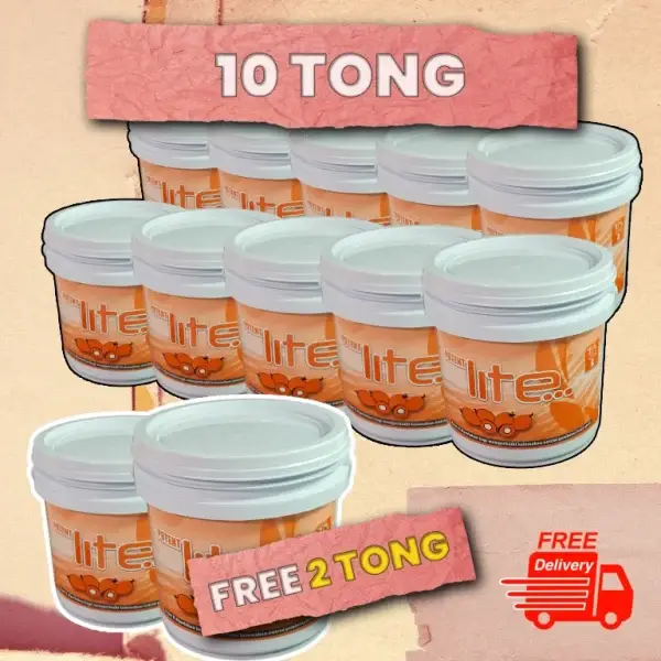 PAKEJ SUPER JIMAT (10 tong free 2 tong)